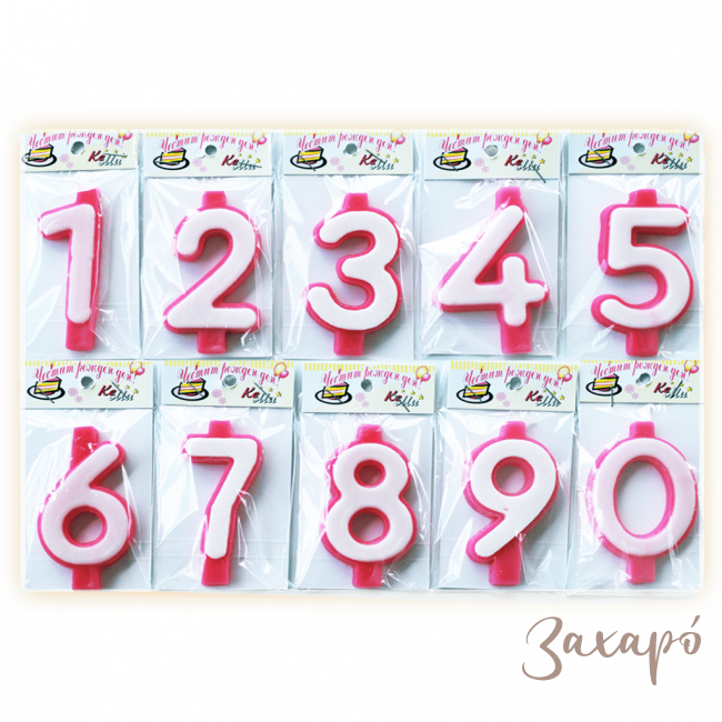 свещи розови