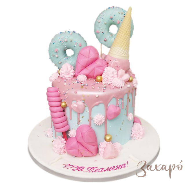 4516 Понички, сладолед, сърце