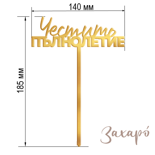 Честито Пълнолетие